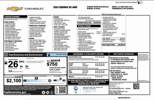 2024 Chevrolet Equinox AWD RS