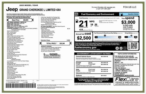 2025 Jeep Grand Cherokee L Limited