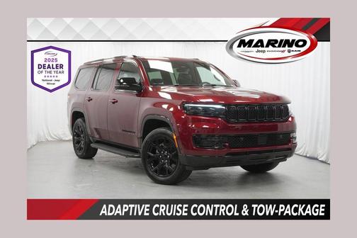 Velvet Red Pearlcoat 2024 Jeep Wagoneer Series II Carbide
