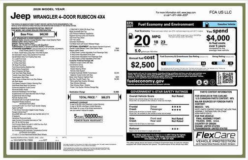 2026 Jeep Wrangler Rubicon