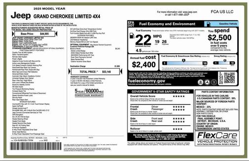 2025 Jeep Grand Cherokee Limited