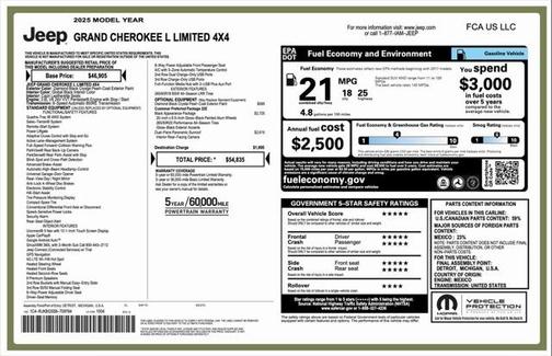 2025 Jeep Grand Cherokee L Limited