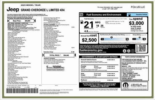2025 Jeep Grand Cherokee L Limited