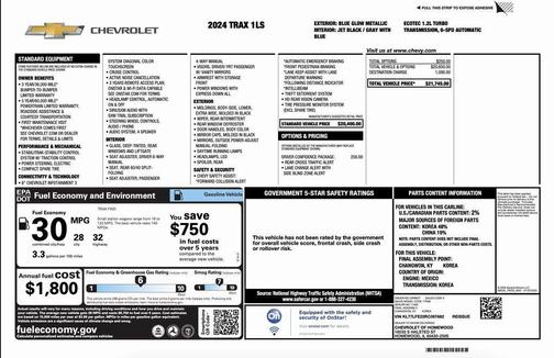 2024 Chevrolet Trax LS