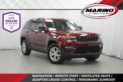 Velvet Red Pearlcoat 2024 Jeep Grand Cherokee Limited