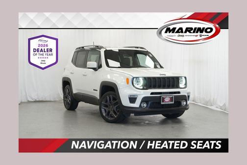 Alpine White Clearcoat 2020 Jeep Renegade Limited