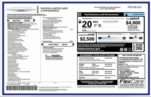 2026 Chrysler Pacifica Limited