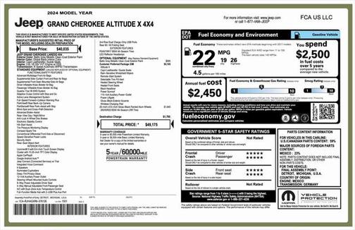 2024 Jeep Grand Cherokee Altitude