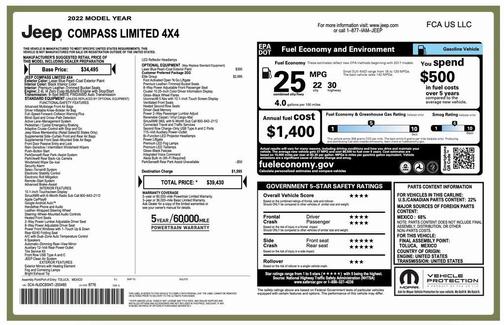 2022 Jeep Compass Limited