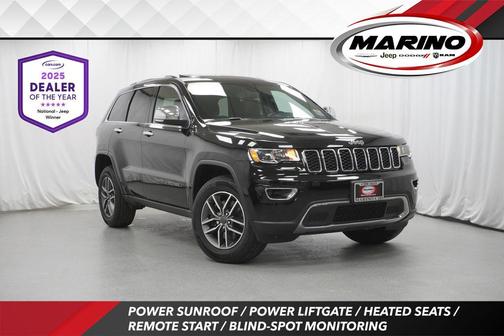 Diamond Black Crystal Pearlcoat 2021 Jeep Grand Cherokee Limited