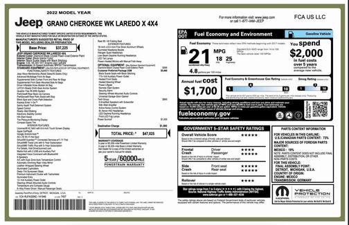 2022 Jeep Grand Cherokee Laredo