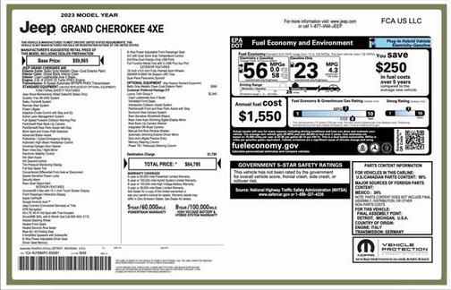 2023 Jeep Grand Cherokee 4xe Base