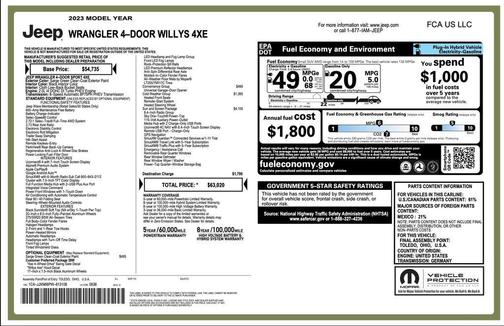 2023 Jeep Wrangler 4xe Base