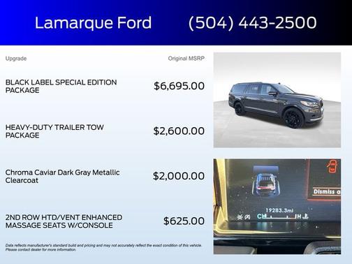 2023 Lincoln Navigator L L BLACK LABEL