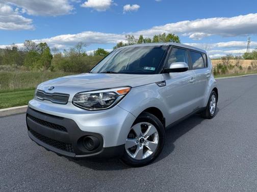 Bright Silver 2019 Kia Soul Base