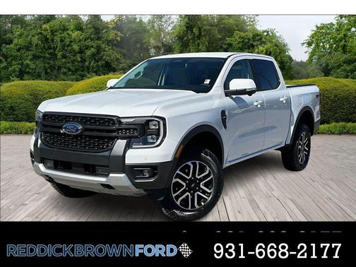 Oxford White 2025 Ford Ranger LARIAT Truck