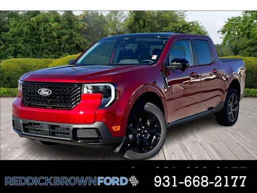 Ruby Red Metallic Tinted Clearcoat 2026 Ford Maverick Lariat Truck