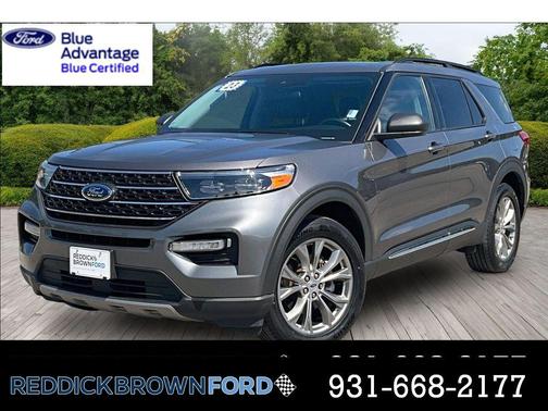 Carbonized Gray Metallic 2023 Ford Explorer XLT