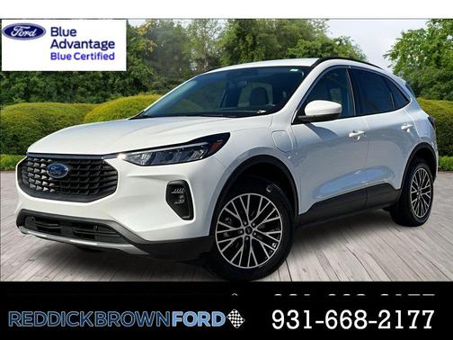 Star White Metallic Tri-Coat 2024 Ford Escape PHEV Base