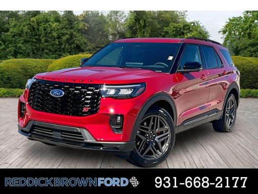 Rapid Red Metallic Tinted Clearcoat 2026 Ford Explorer ST