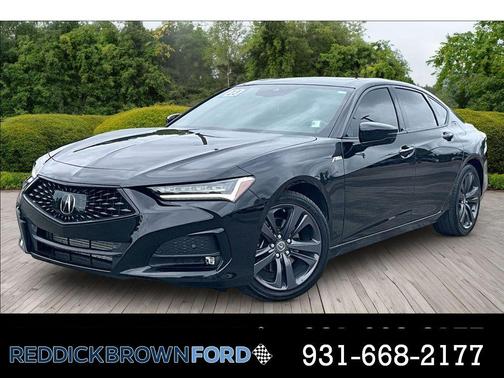 Majestic Black Pearl 2023 Acura TLX A-Spec