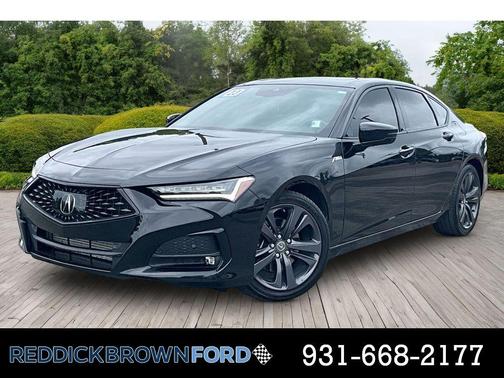 Majestic Black Pearl 2023 Acura TLX A-Spec