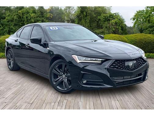 Majestic Black Pearl 2023 Acura TLX A-Spec