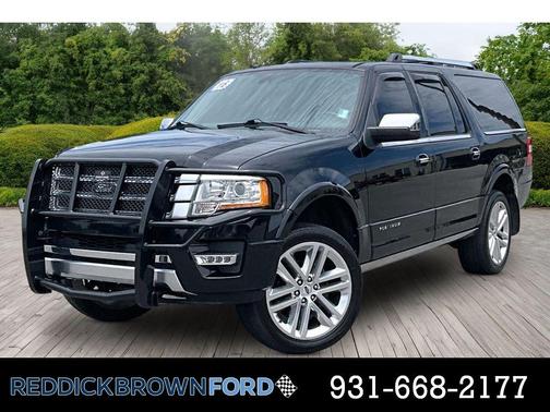 Shadow Black 2016 Ford Expedition EL Platinum