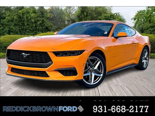 Orange Fury Metallic Tri-Coat 2026 Ford Mustang EcoBoost Coupe