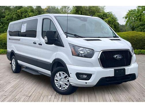 Oxford White 2025 Ford Transit-350 XLT