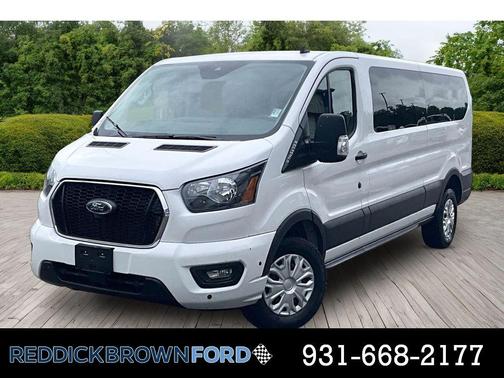 Oxford White 2025 Ford Transit-350 XLT