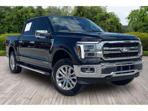 Agate Black Metallic 2025 Ford F-150 Lariat