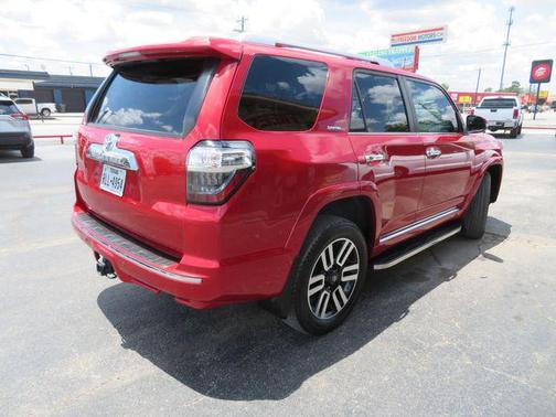 Red 2022 Toyota 4Runner Limited