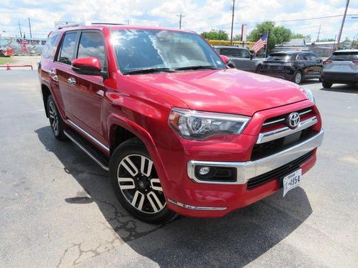 Red 2022 Toyota 4Runner Limited