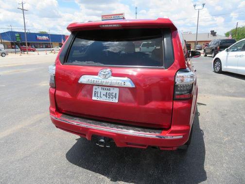 Red 2022 Toyota 4Runner Limited