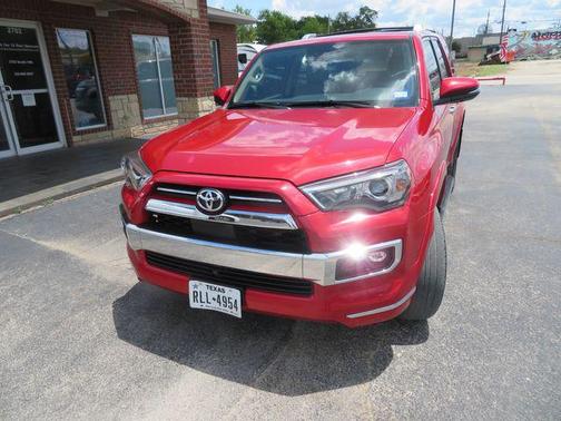 Red 2022 Toyota 4Runner Limited
