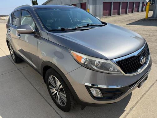 Gray 2015 Kia Sportage EX