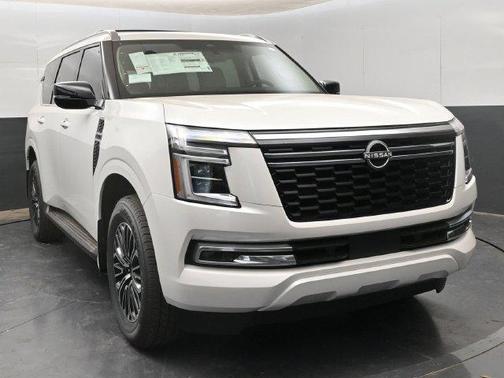 Aspen White Tricoat 2026 Nissan Armada Platinum
