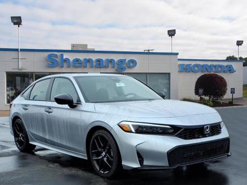 Silver 2026 Honda Civic Sport Sedan