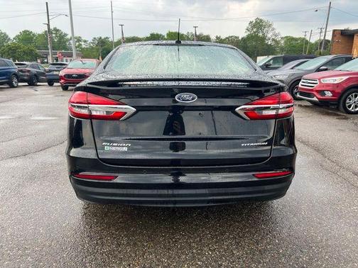 Agate Black 2019 Ford Fusion Energi Titanium