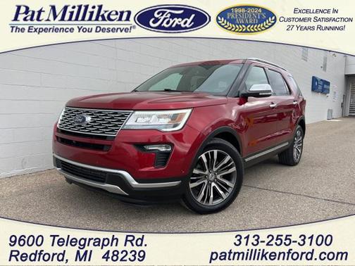 2018 Ford Explorer Platinum