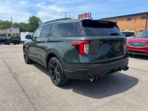 Forged Green Metallic 2023 Ford Explorer ST