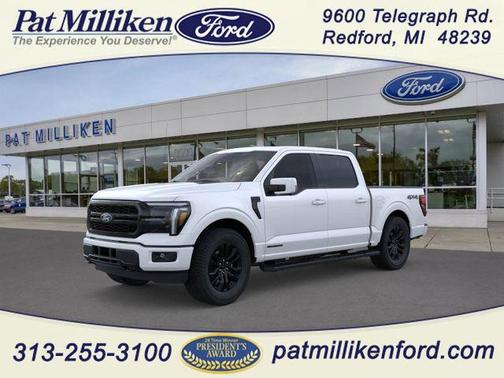 Star White Metallic Tri-Coat 2026 Ford F-150 Lariat