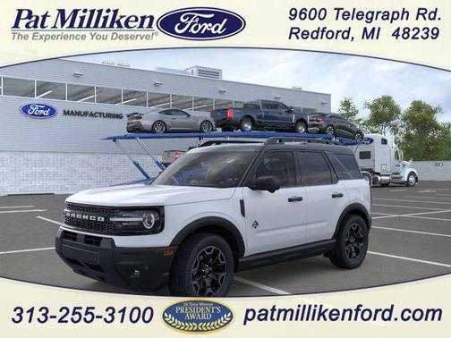 Space White Metallic 2026 Ford Bronco Sport Outer Banks