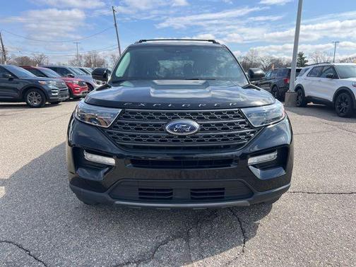 Agate Black Metallic 2022 Ford Explorer XLT