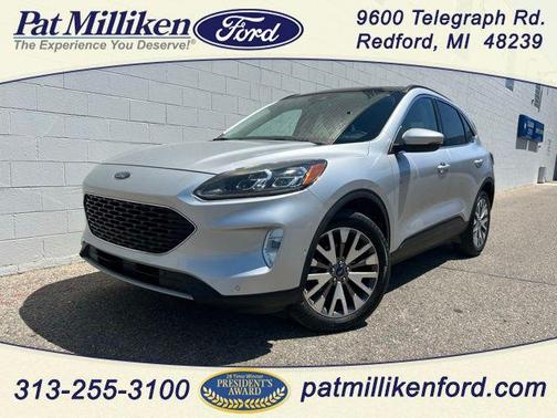 Ingot Silver Metallic 2020 Ford Escape Titanium