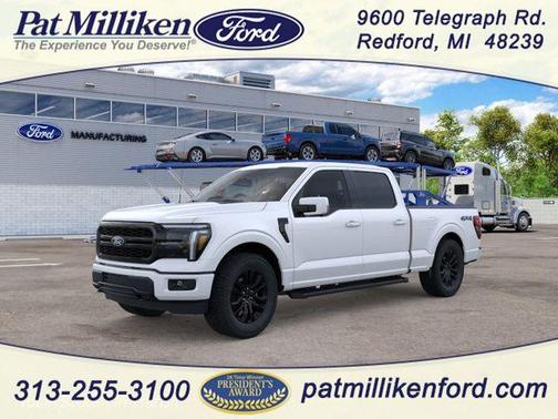 Star White Metallic Tri-Coat 2026 Ford F-150 Lariat