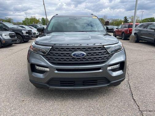 Carbonized Gray Metallic 2024 Ford Explorer XLT