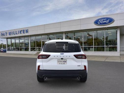star white metallic tri-coat 2026 Ford Escape ST-Line Select