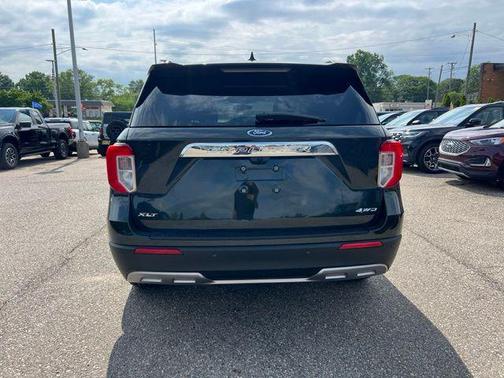 Green Metallic 2022 Ford Explorer XLT